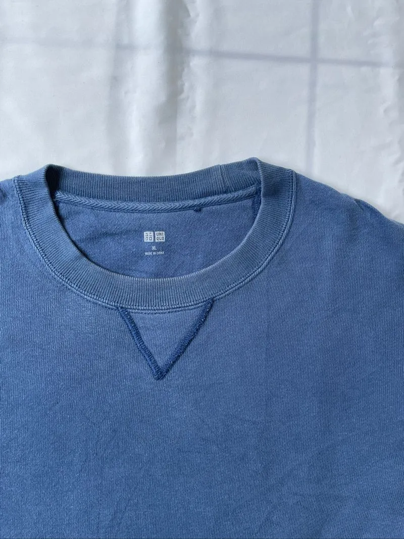 crewneck uniqlo basic photo 1