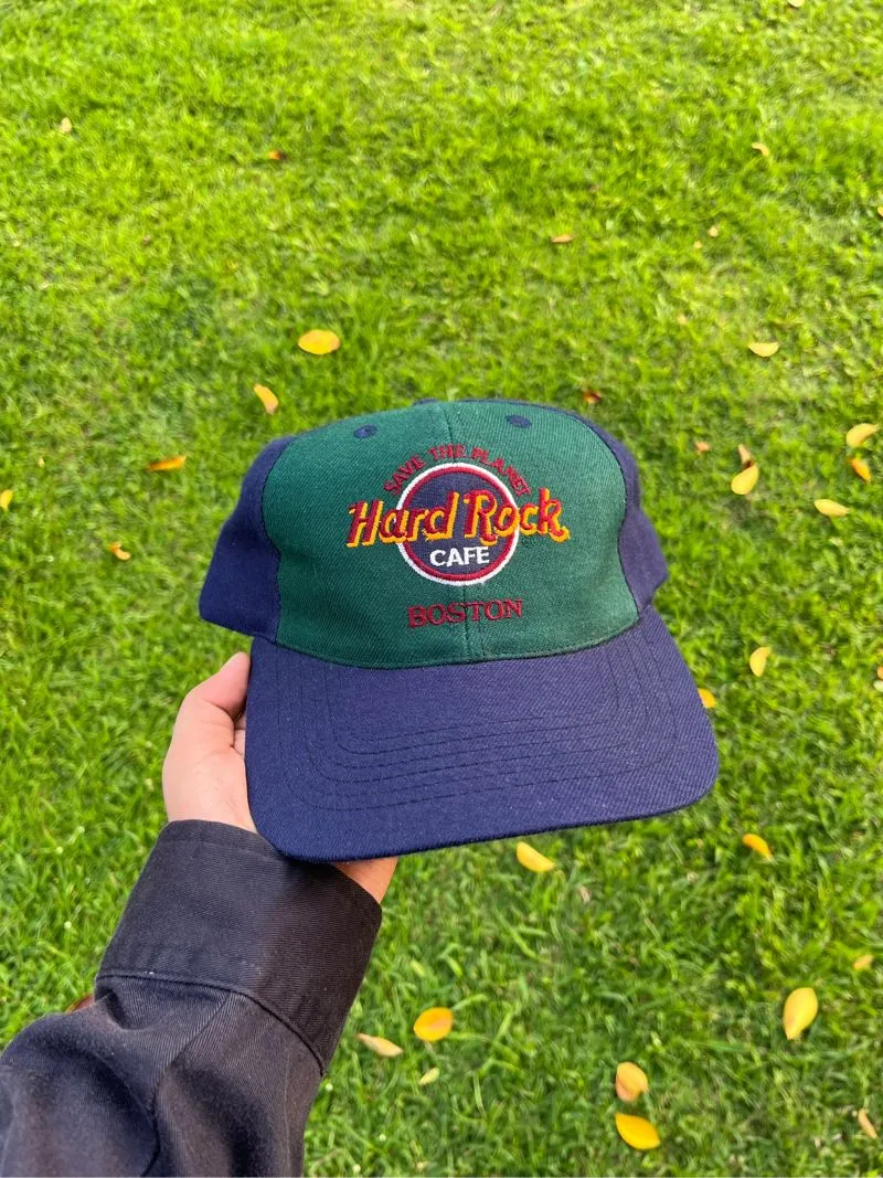 Vintage Hat Pria green red photo 1