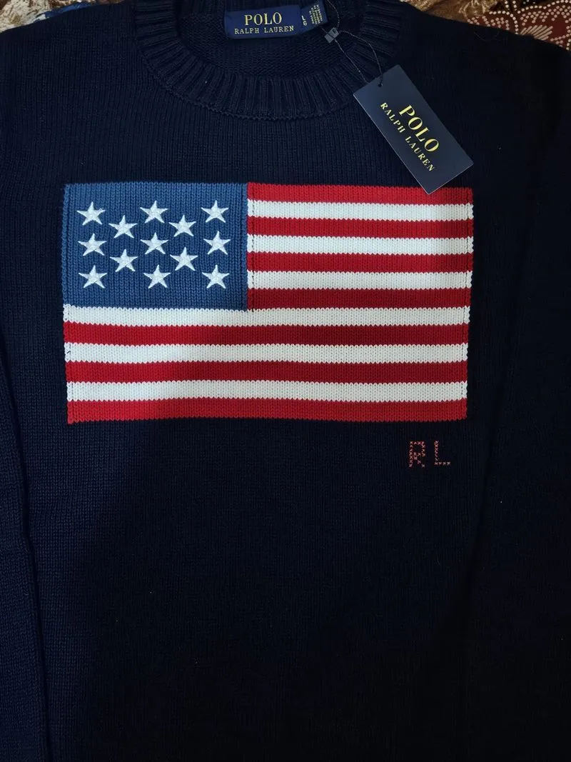 sweater american flag polo ralph lauren photo 1