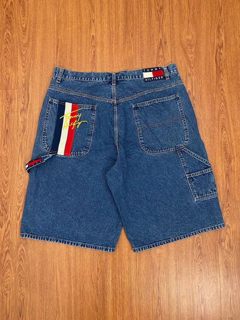 Tommy Hilfiger Vintage Y2K Short Pria navy blue photo 1