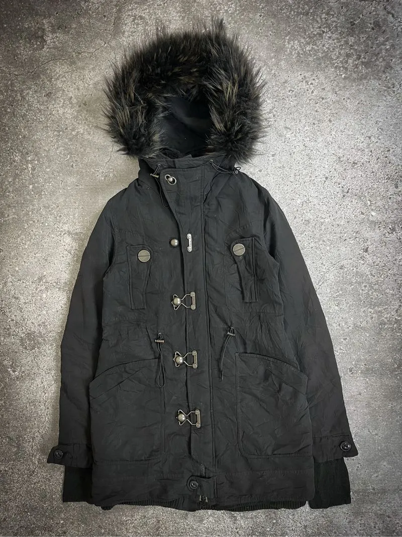 Japanese Brand Sly Military Fur Jacket photo 1