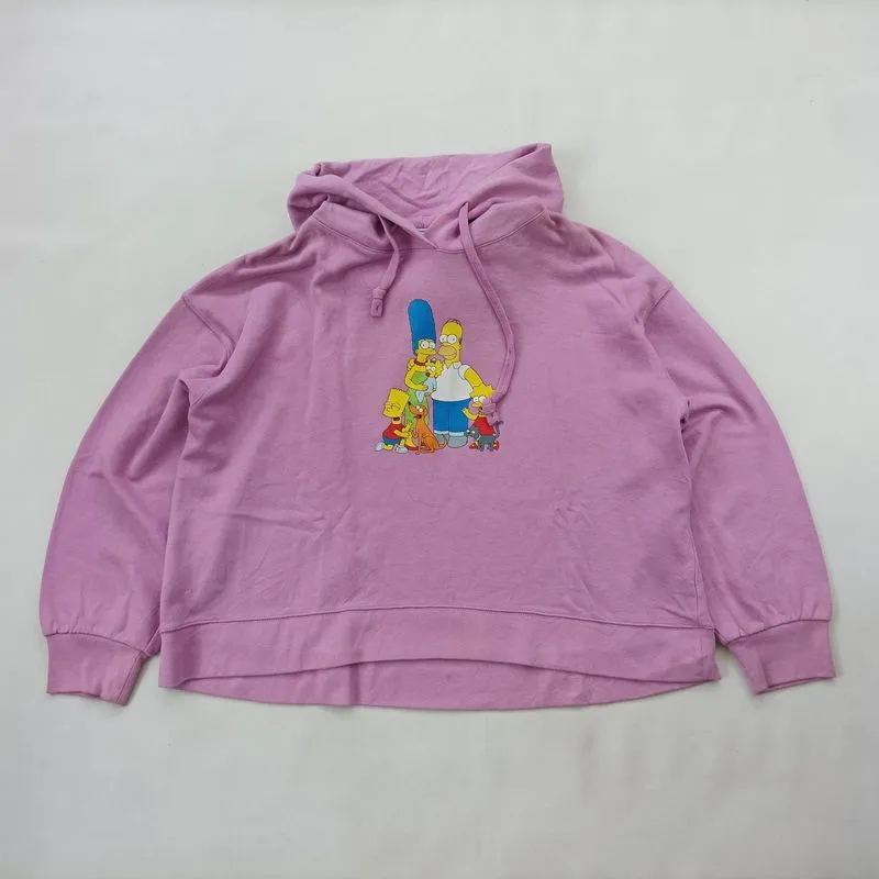 Uniqlo oversize hoodie size XL wanita H037 photo 1