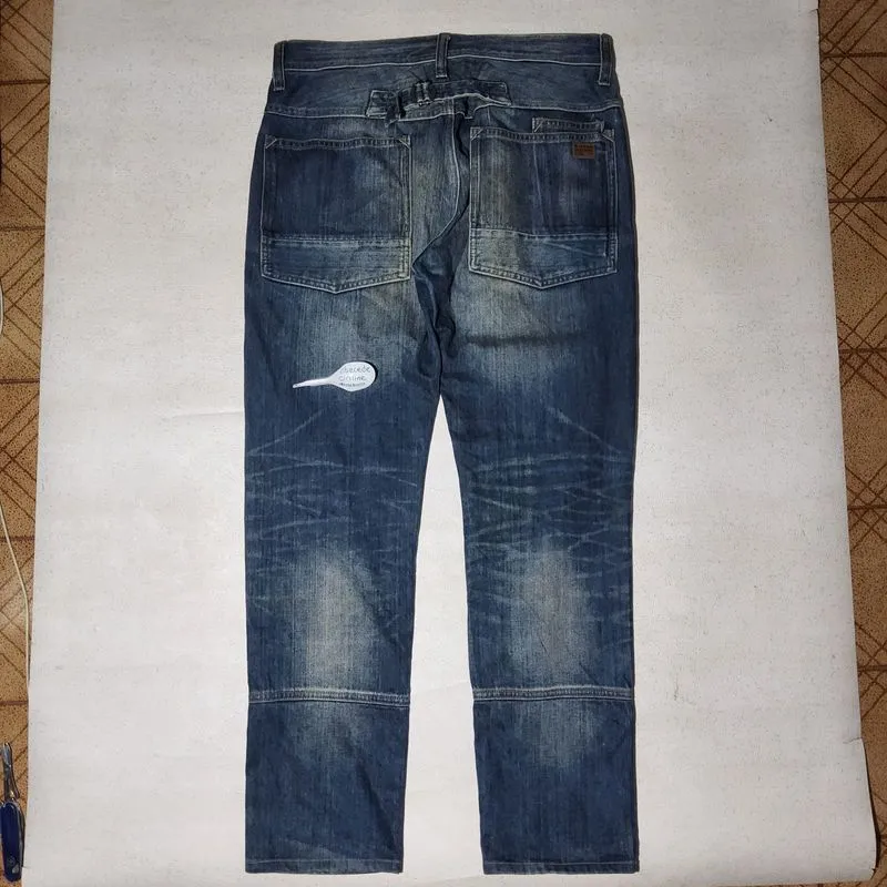 G STAR RAW faeroes tapered denim size di tag 32 fit 34 photo 1