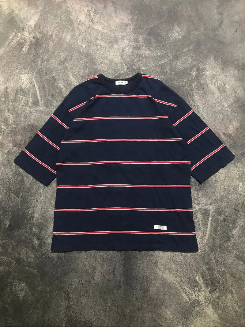 UNLOW OVERSIZED T-SHIRT STRIPED SECOND photo 1