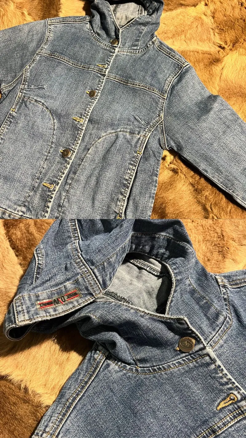 Denim Jacket (with hoodie) photo 1
