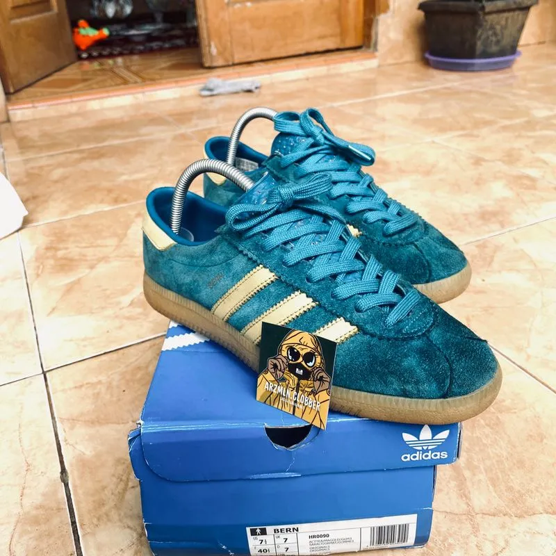 Adidas Casual Casual shoe Pria green yellow photo 1