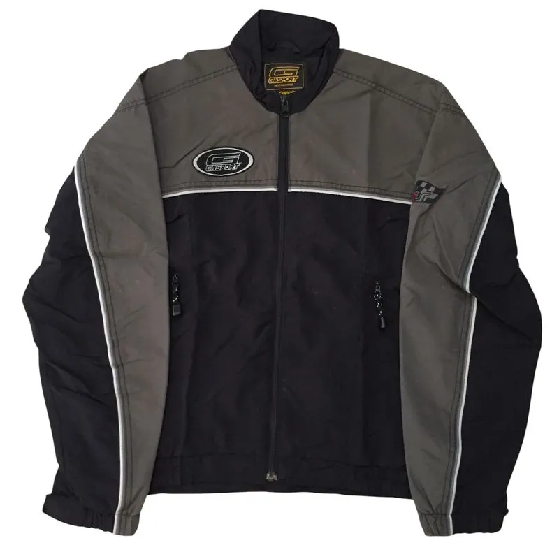Biker Casual Windbreaker Pria navy photo 1