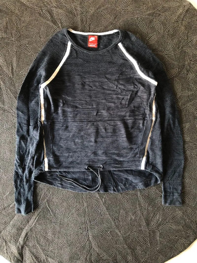 Nike Y2K Sportswear Sweatshirt Wanita gray photo 1
