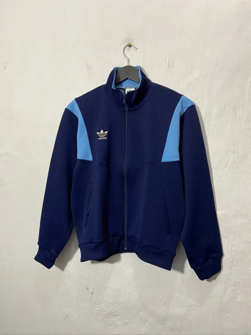 Vintage Adidas Firebird Descente Tracktop Navy Unisex  photo 1