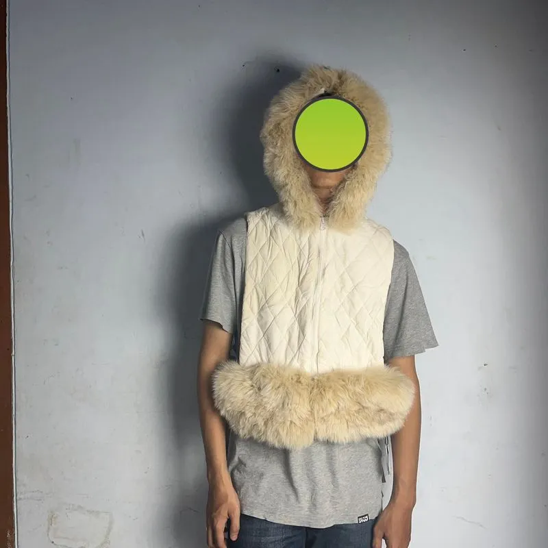 Faux fur vest japanese brand undici.nove photo 1