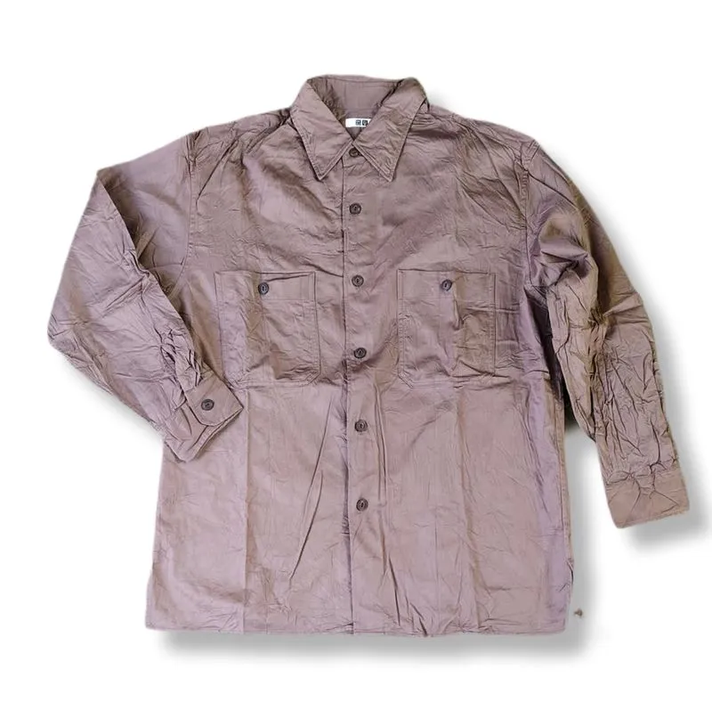 UNIQLO DOUBLE POCKET WORK LONG SHIRT | KEMEJA | MNZA 23 photo 1