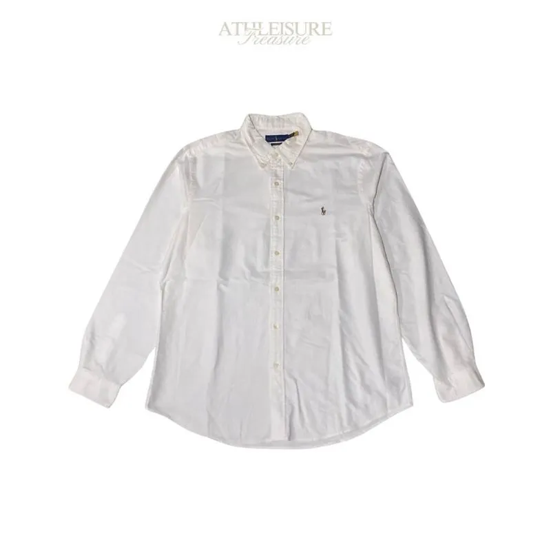 Polo Ralph Lauren Luxury Minimalist Formal shirt Pria white photo 1
