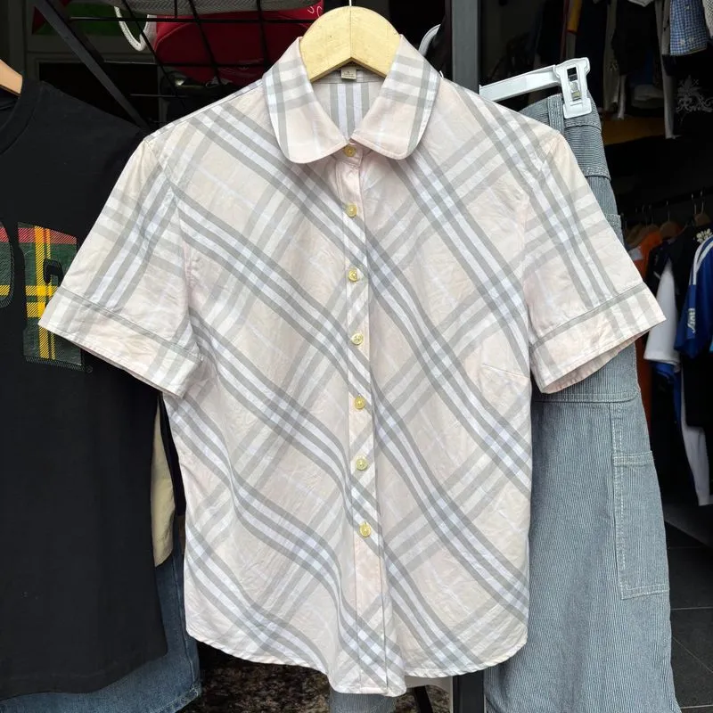 Burberry London Peach Novacheck Monogram Shirts photo 1