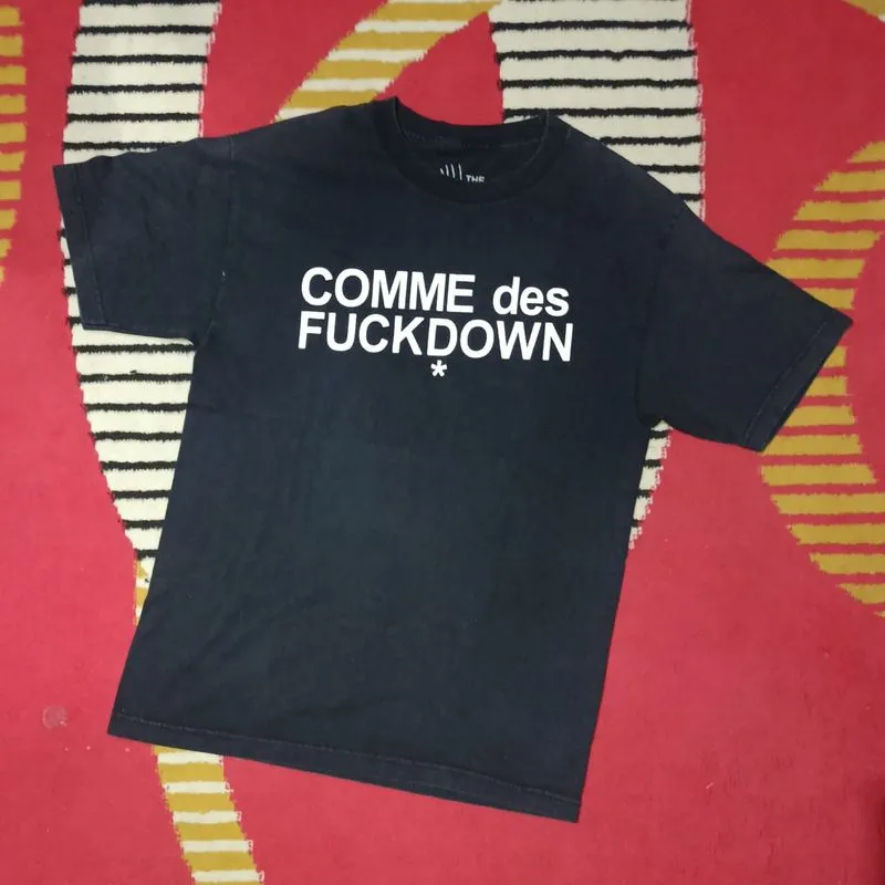 Comme des Fuckdown Kaos T Shirt Brand Streetwear Not CDG photo 1