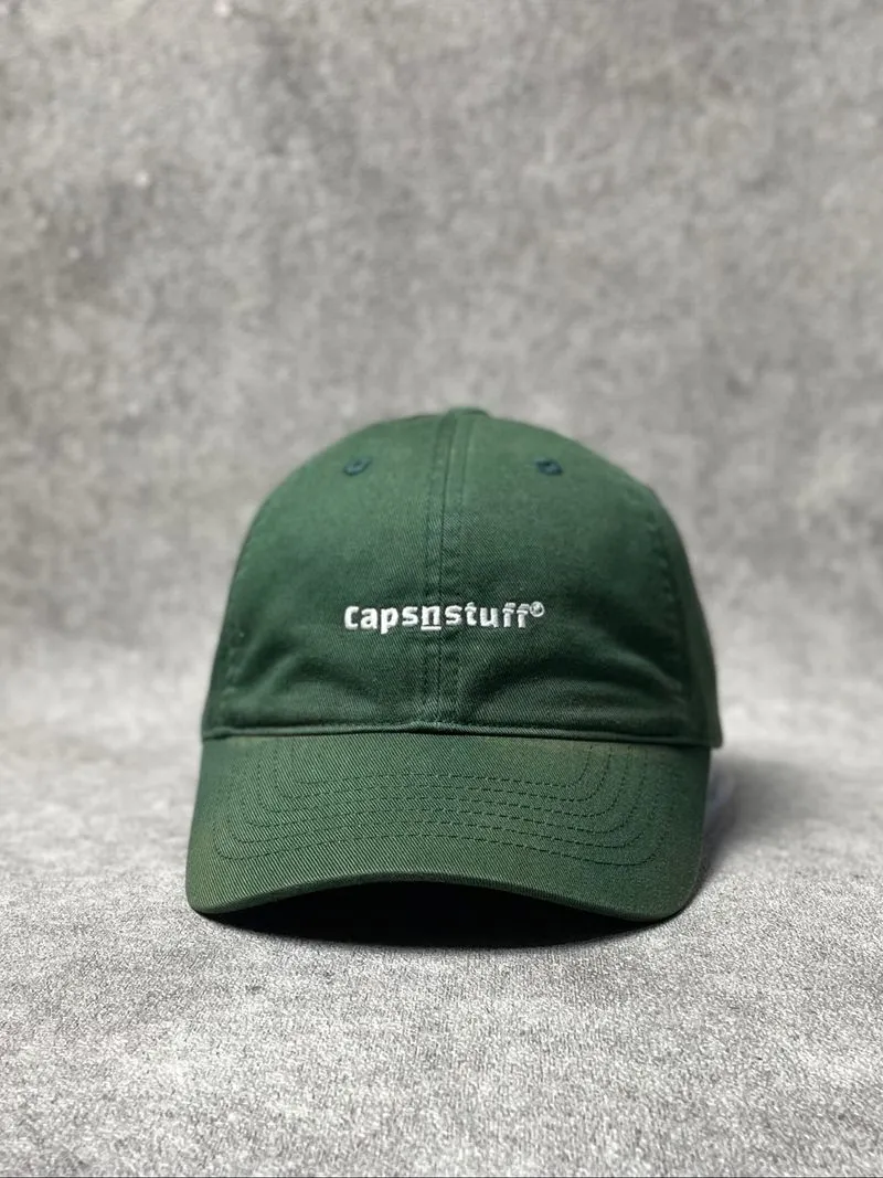 Topi Simple Cap CAPSNSTUFF Unstructured Adjustable Second Or photo 1