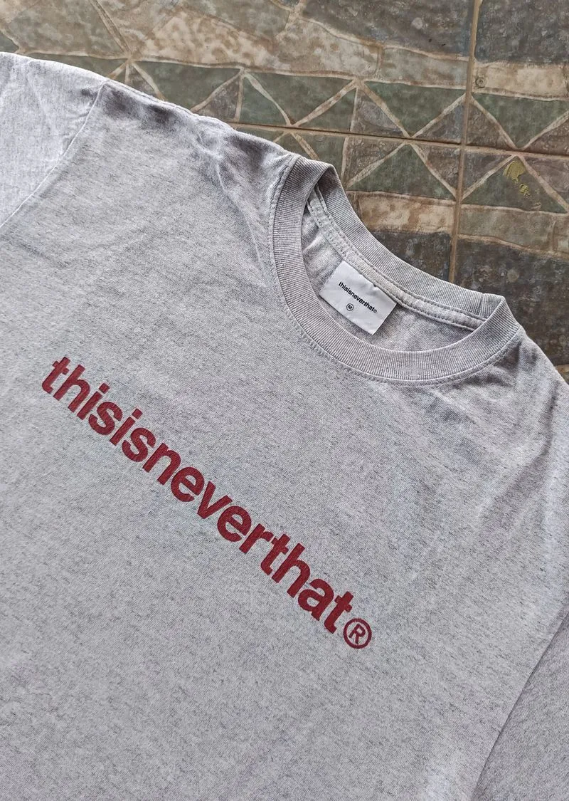 thisisneverthat grey tshirts photo 1
