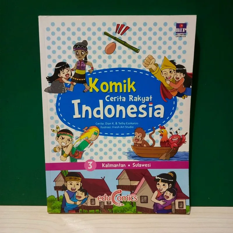 Komik Cerita Rakyat Indonesia 3 Kalimantan Sulawesi photo 1