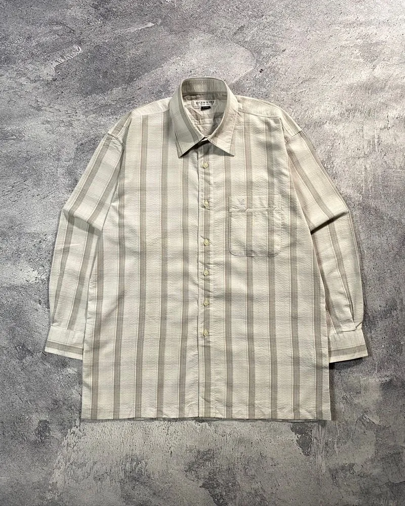 Stripe Vintage Shirt Lyle & Scott Size photo 1