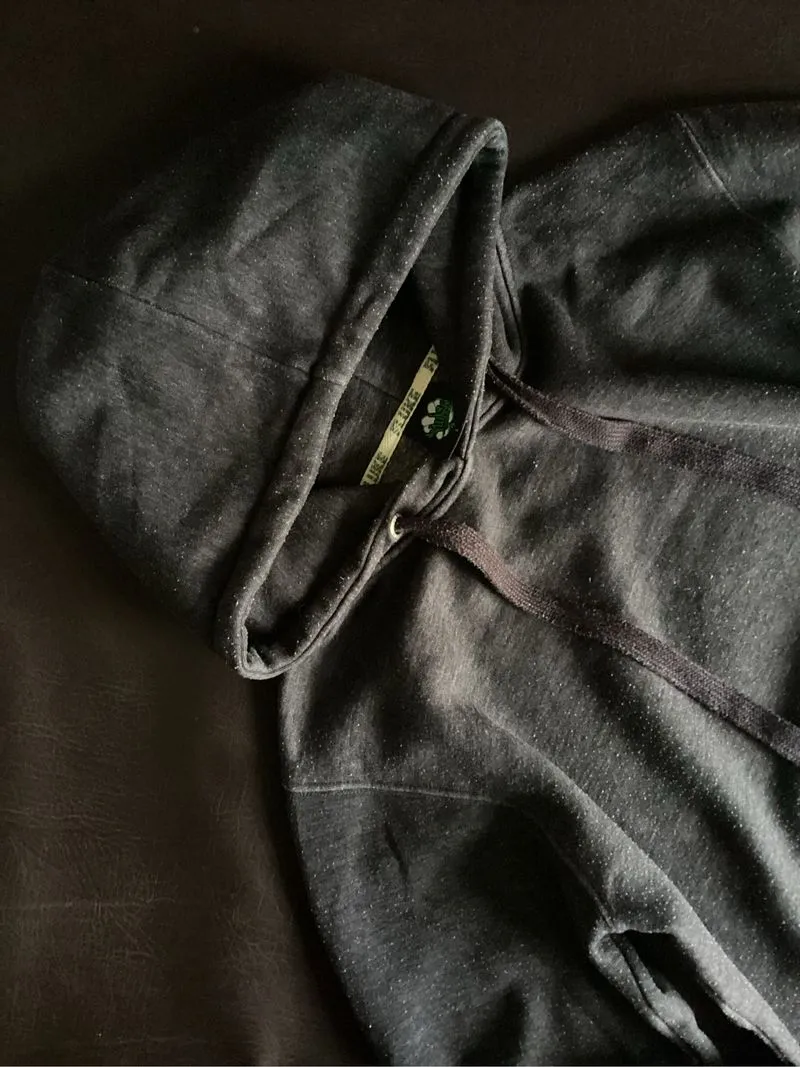 Hoodie Jaket Fluk3 Charcoal Basic  photo 1
