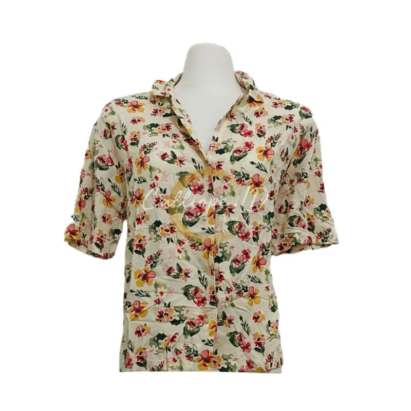 Uniqlo Lolita Indie Shirt Wanita cream photo 1