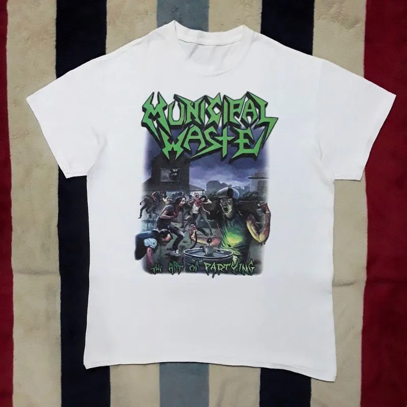 Vintage 00s Municipal Waste × Crossover Thrash T-Shirt photo 1