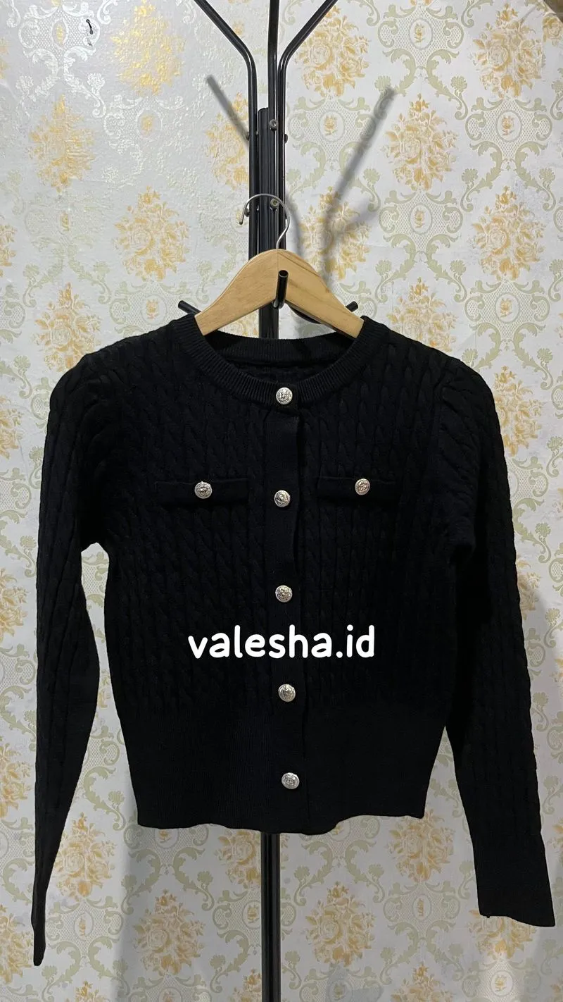 CARDIGAN HITAM PREMIUM photo 1