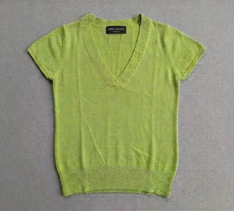 V-Neck Knit Top  photo 1