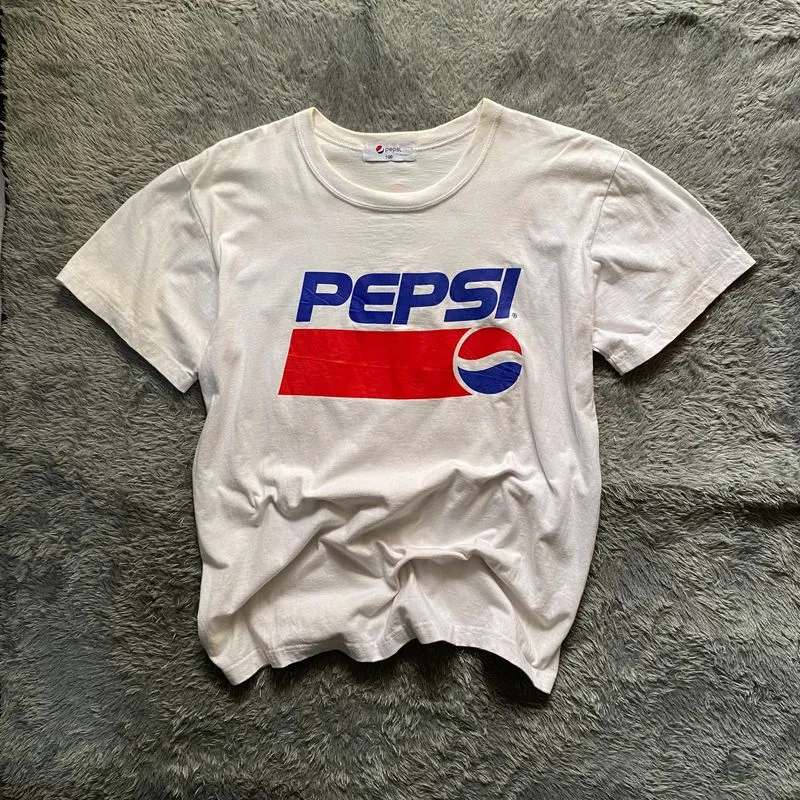 Streetwear Y2K T-shirt Pria white photo 1