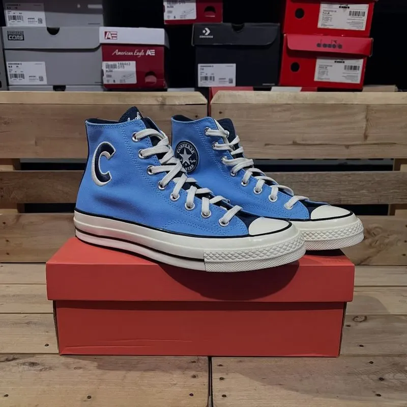 Converse Chuck 70 Hi Light Blue C Logo photo 1