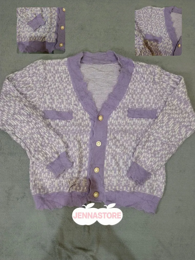 Cardigan tweed purfle photo 1
