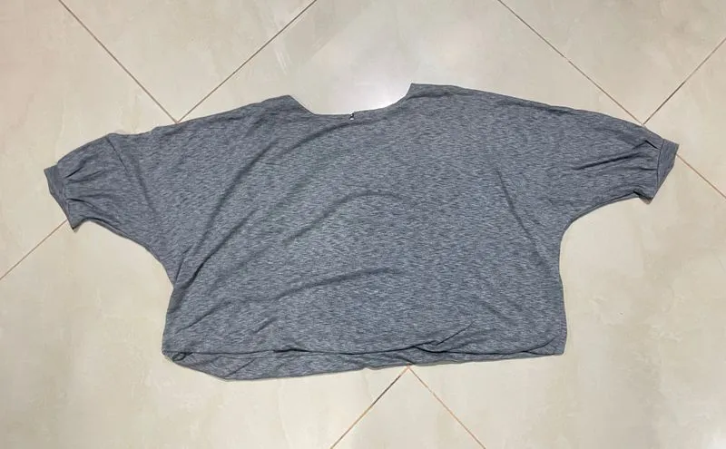 Minimalist Casual Sweater Wanita gray photo 1