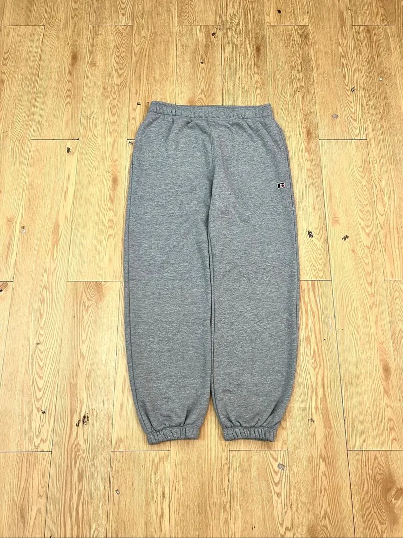 JOGGER PANTS WIDE LOOSE RUSSEL GREY photo 1