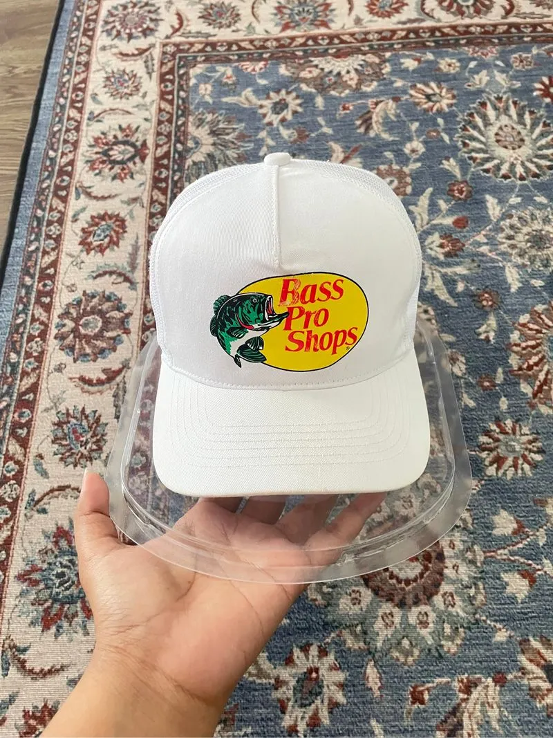 Topi Vintage Bass Pro Shop White photo 1