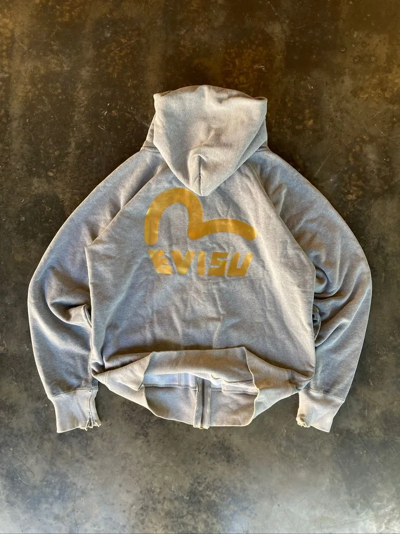 Evisu zip Hoodie  photo 1