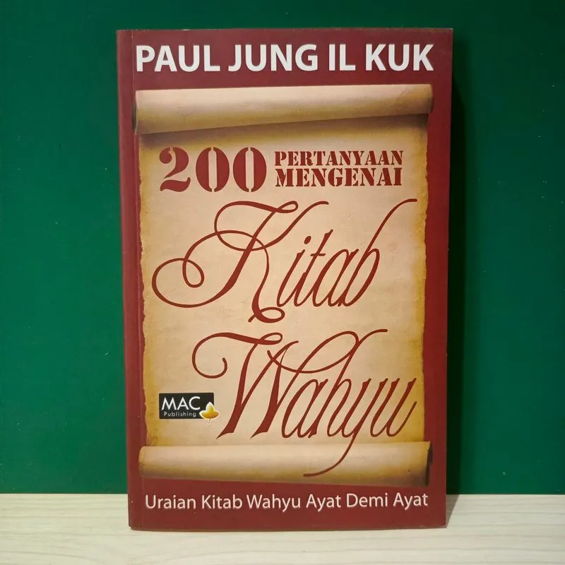 Buku 200 Pertanyaan Mengenai Kitab Wahyu photo 1
