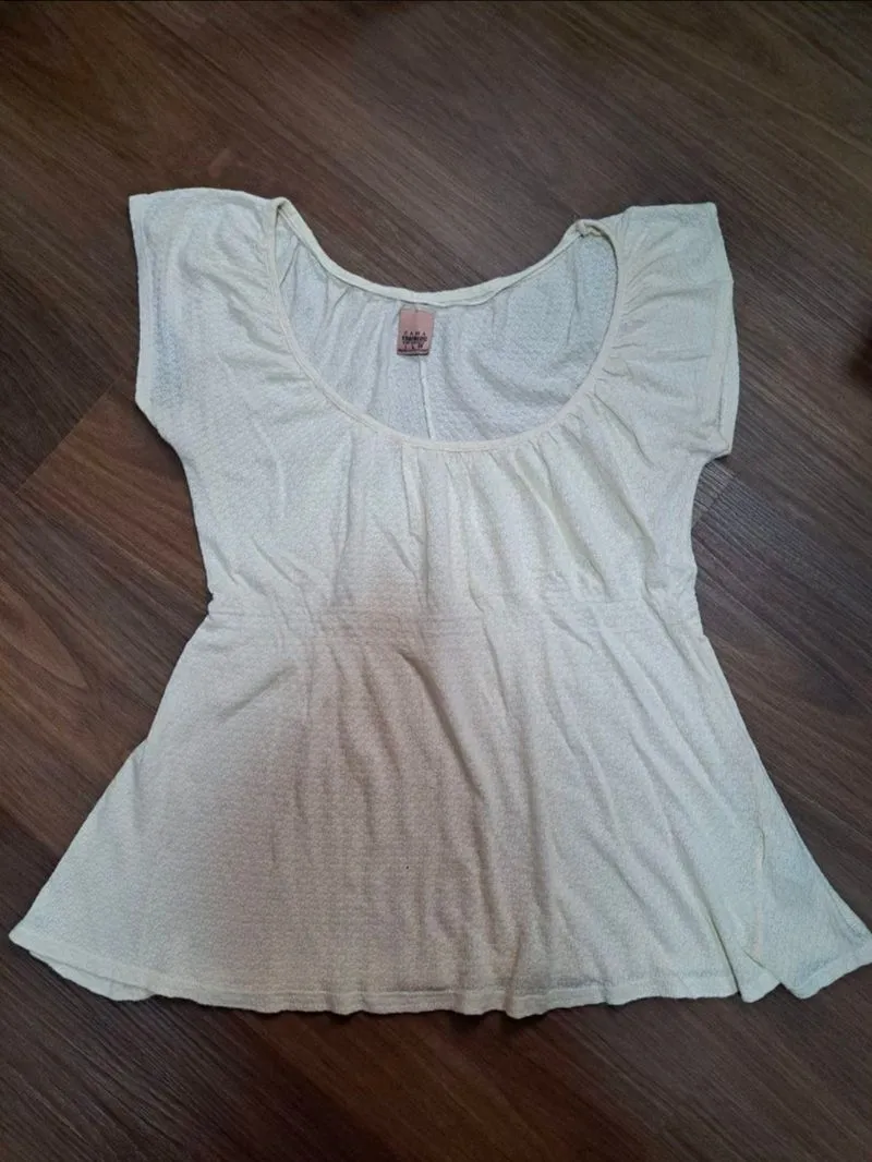 BabyDoll Beige Top photo 1
