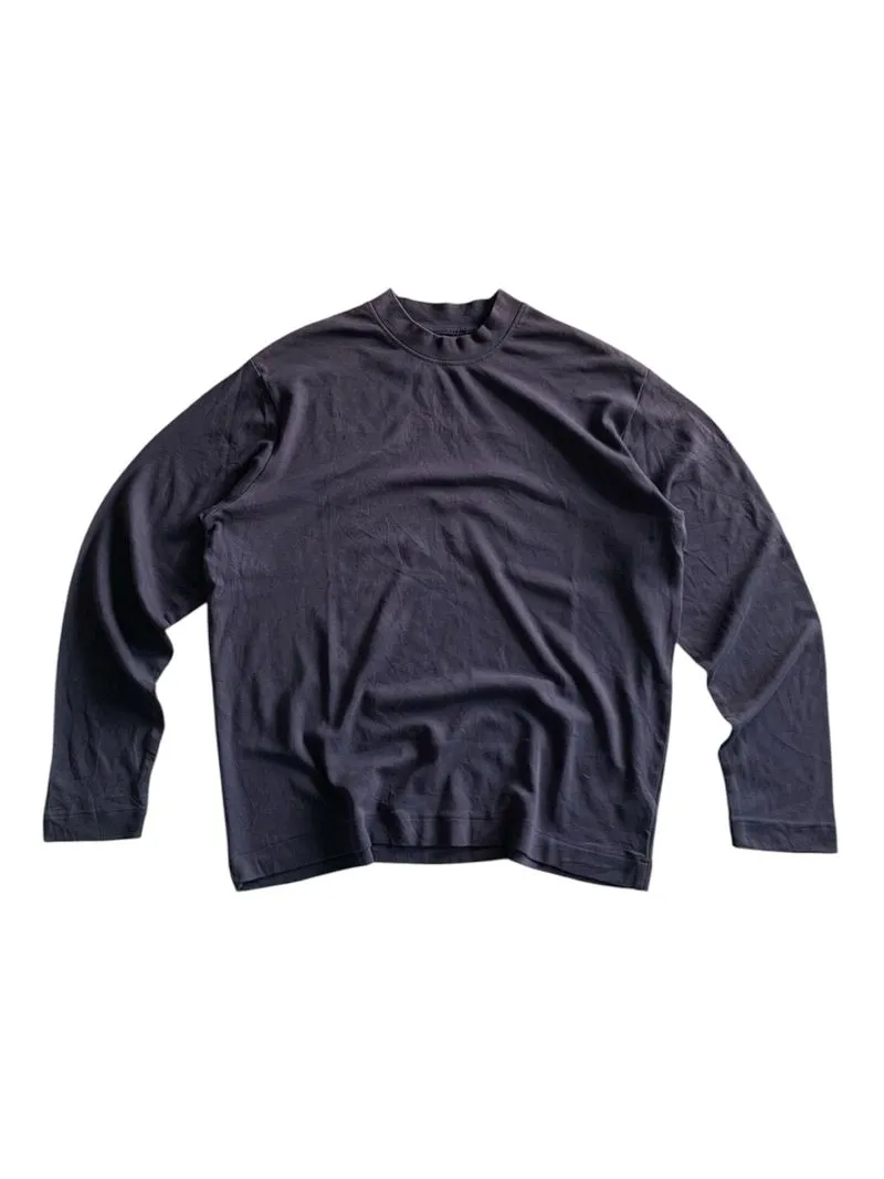 T-shirt Longsleve ZARA Blank Navy washed photo 1