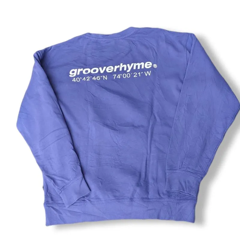 GROVERHYME - NYC LOCATION OVERSIZED CREWNECK | SWEATER | OUT photo 1