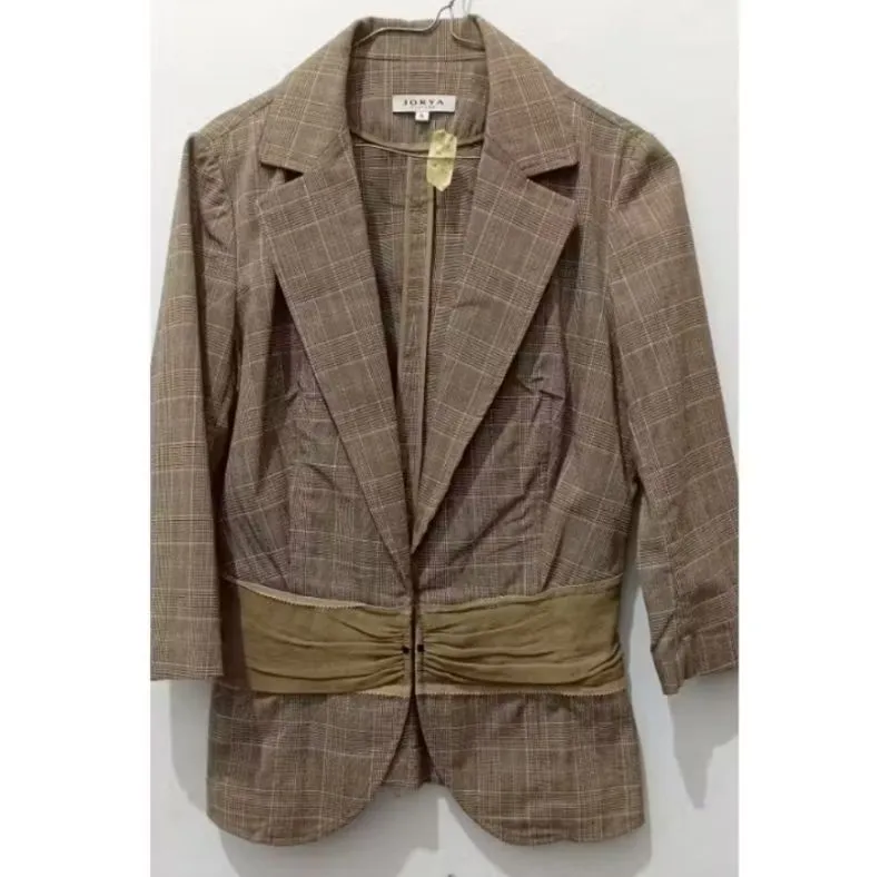 Blazer wanita tartan HS   photo 1