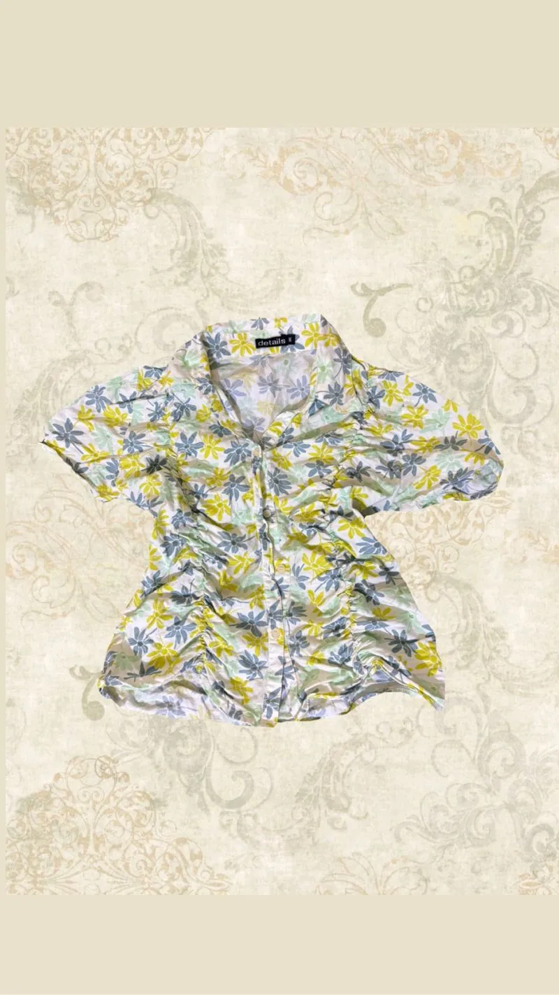 Floral Top– Cute Fit Korean Style photo 1