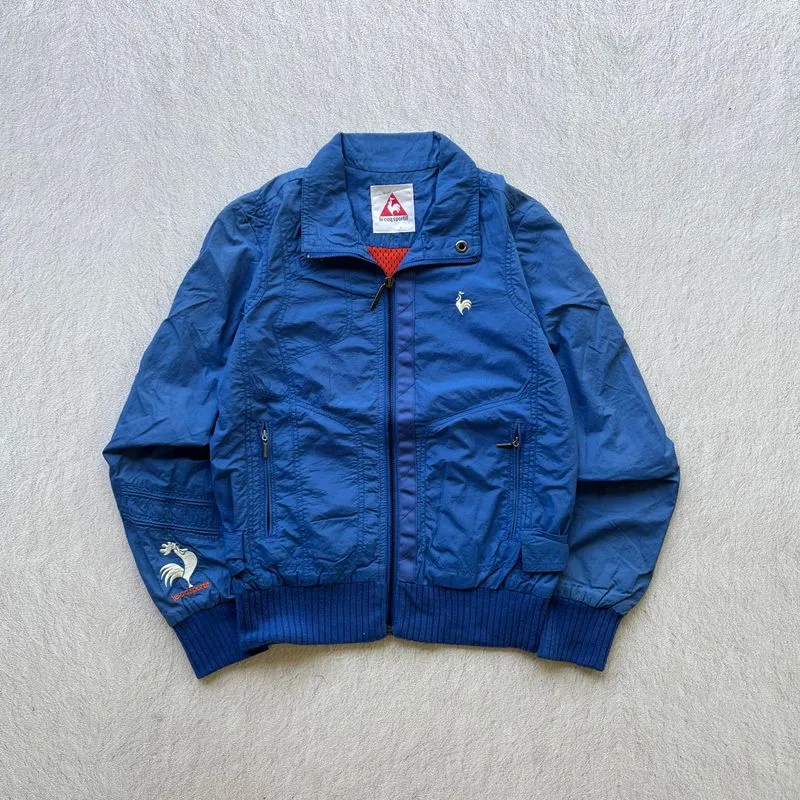 Vtg Le Coq Sportif Racer Windbreaker Jacket  photo 1