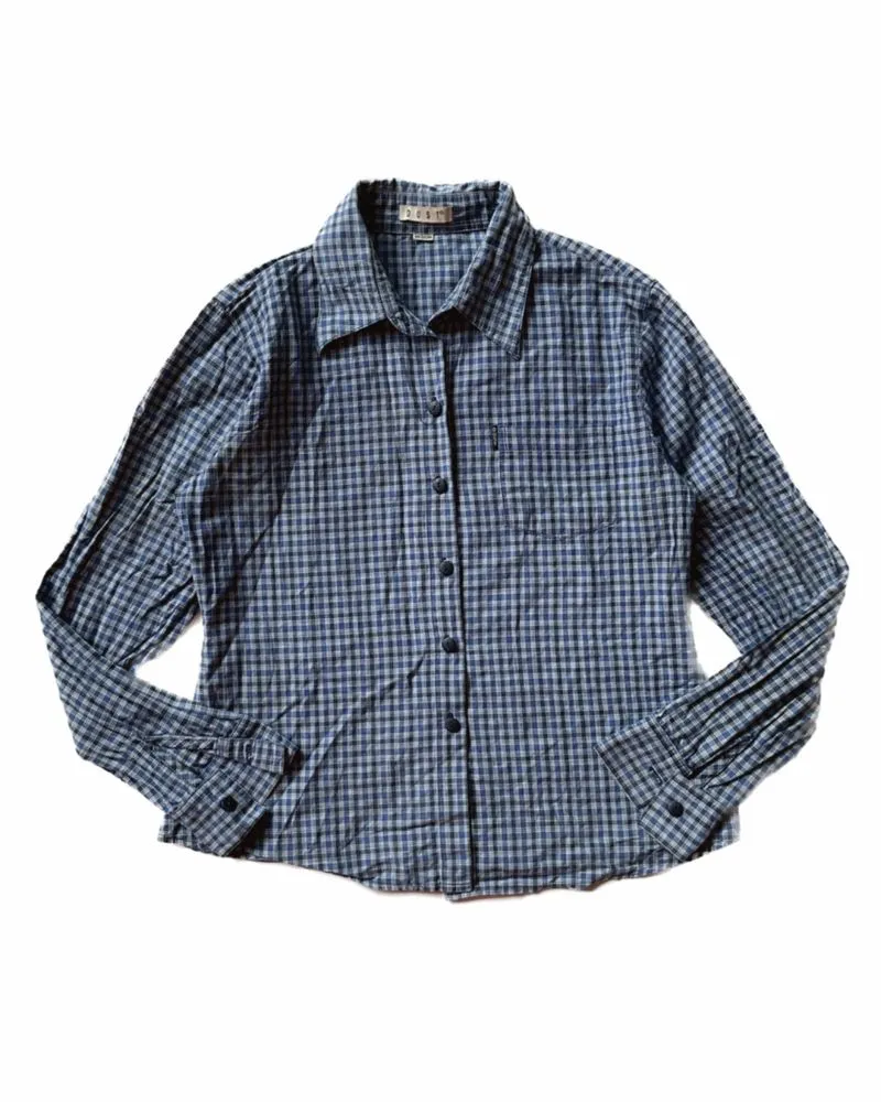 ⭐️Blue Plaid Shirt⭐️ photo 1