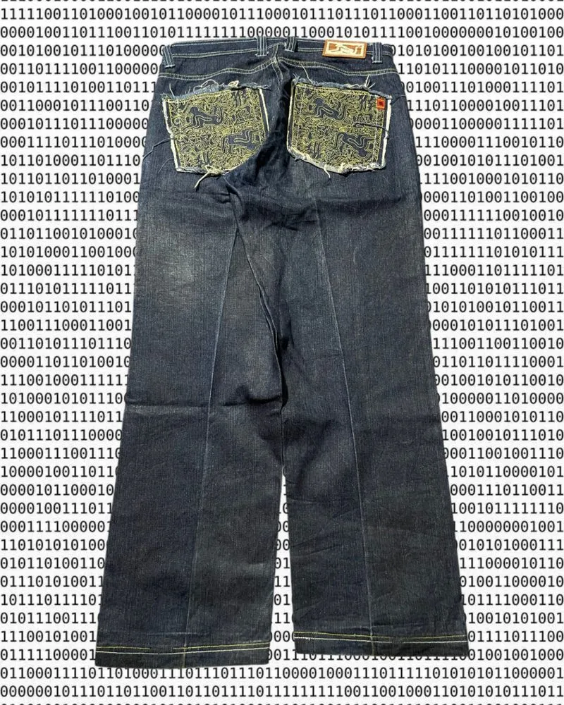 Drunk Munky Graphic Jeans photo 1