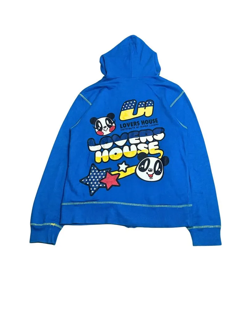 Lovers House "LH" Big Logo Zip-Up Hoodie photo 1