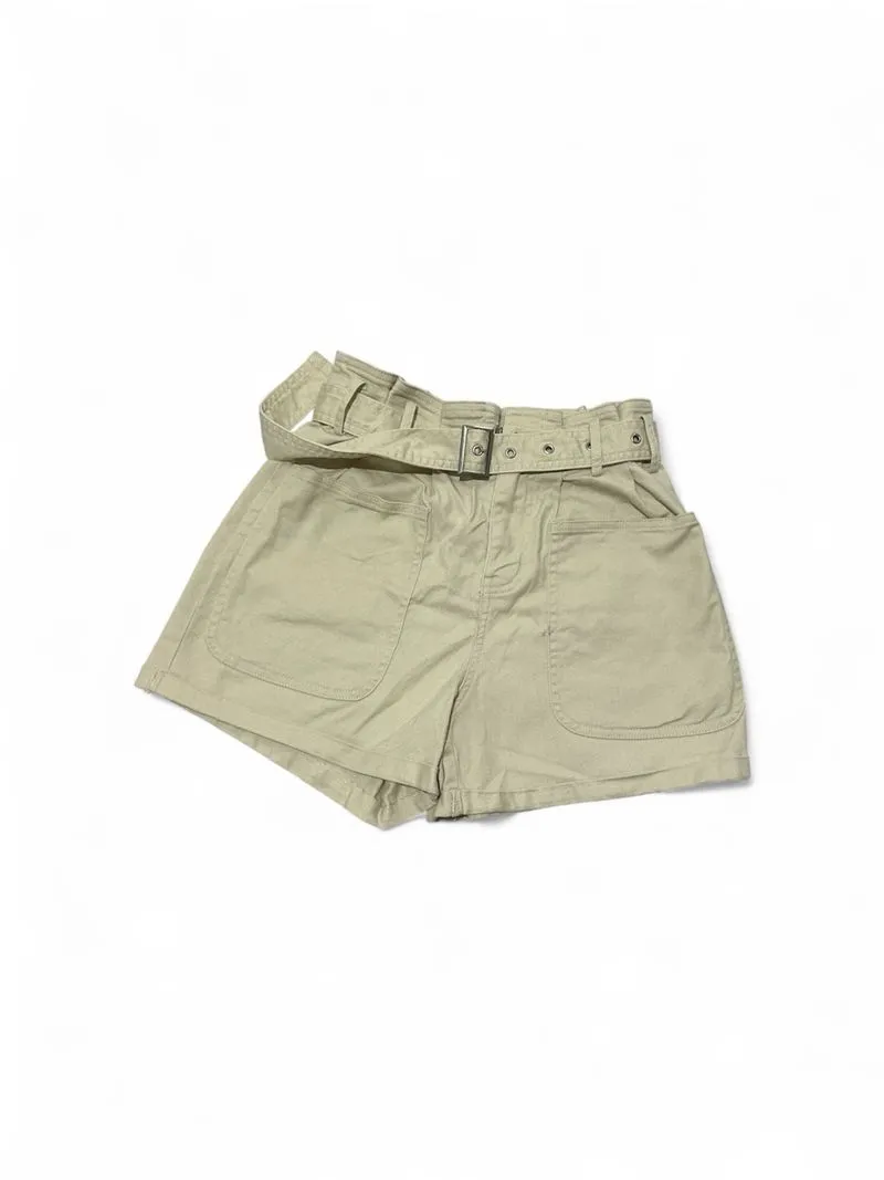 celana cream belt photo 1