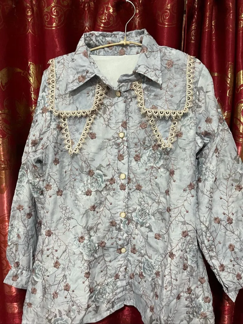 one set kemeja rok  photo 1