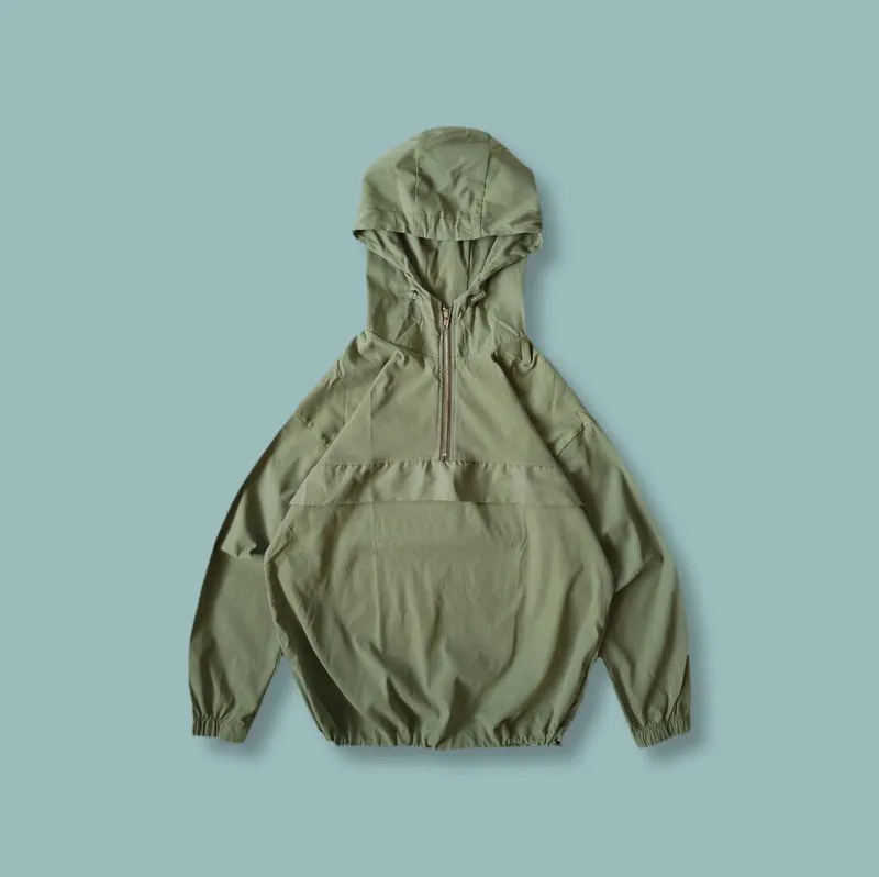 Jaket Casual Sport Ventiv Halfzip Army Second  photo 1