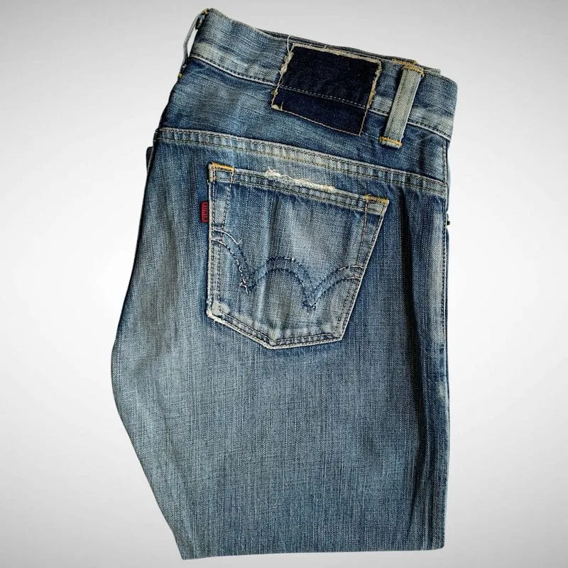 [34 X 33] Y2K Edwin Slim Bootcut Leg, Assembled in Japan photo 1