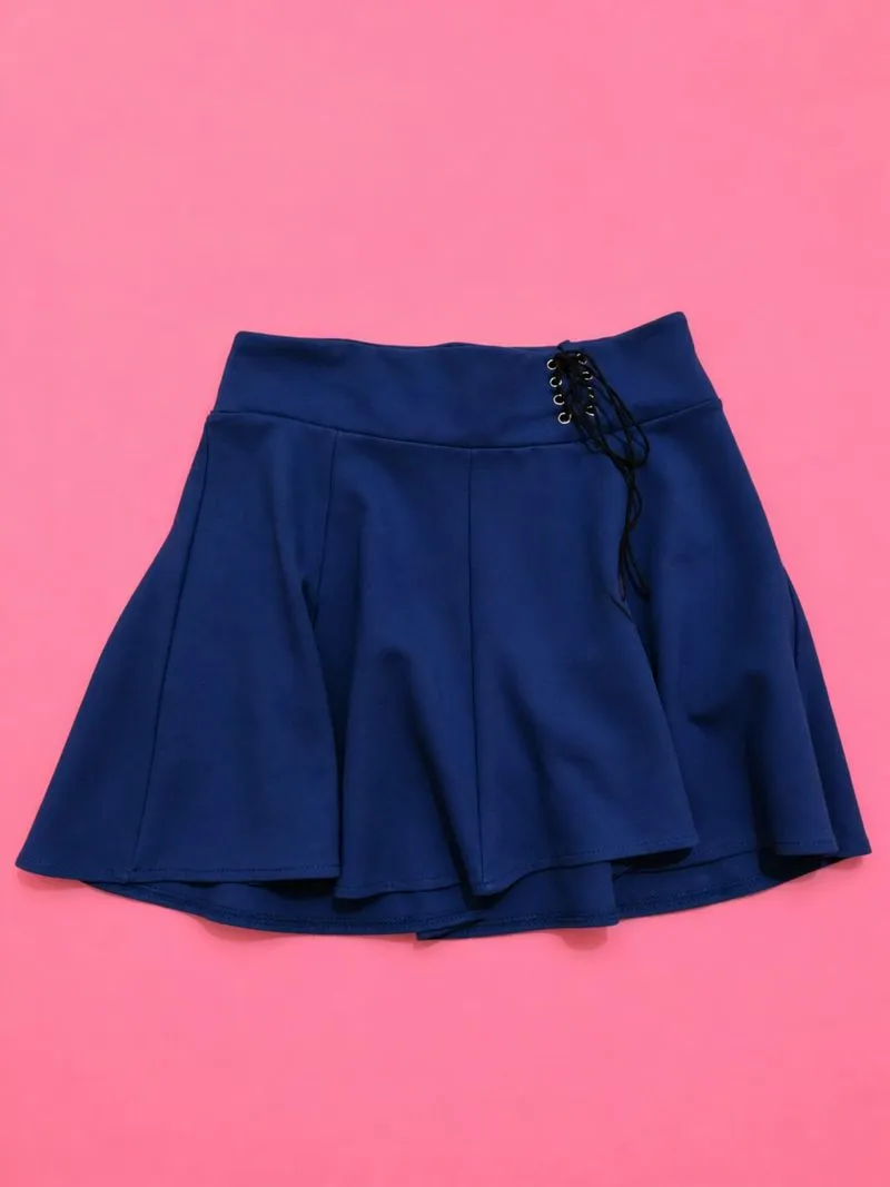 Rok Celana Flare Blue Mini Skort photo 1