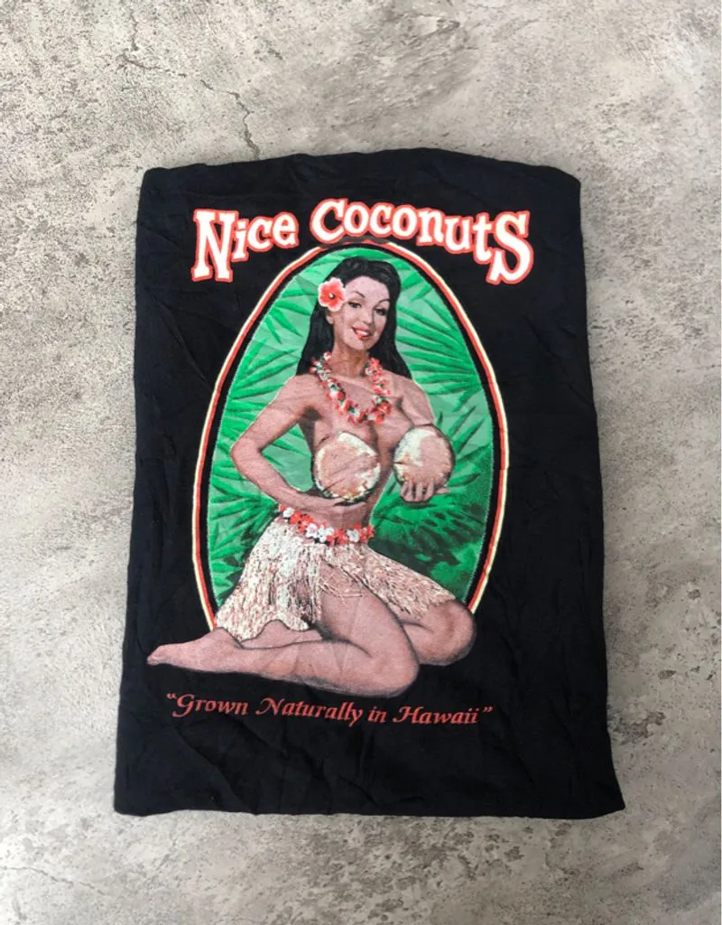 NICE COCONUTS TEE BY GILDAN photo 1